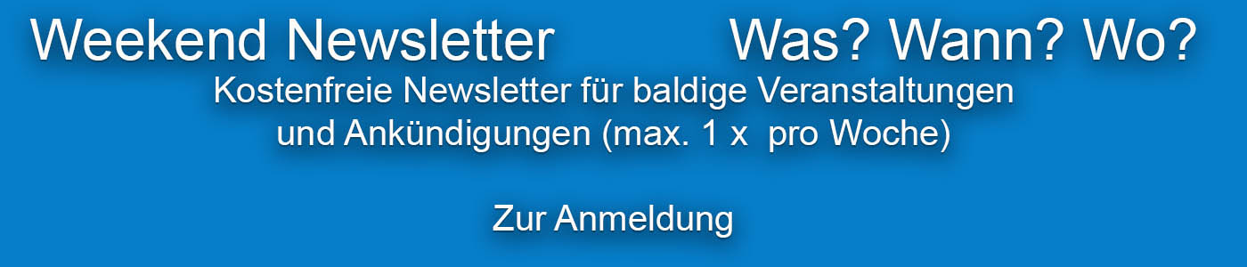 Newsletter Anmeldung